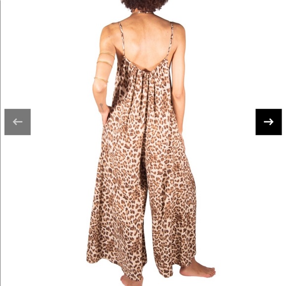 Tysa leopard play suit  Sz 0/1 or s - Picture 2 of 5